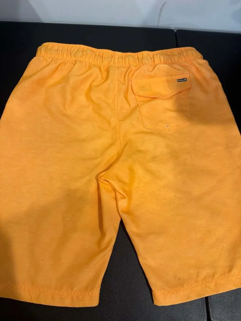Hurley Boys Laser Orange Pull-On Swim Trunks